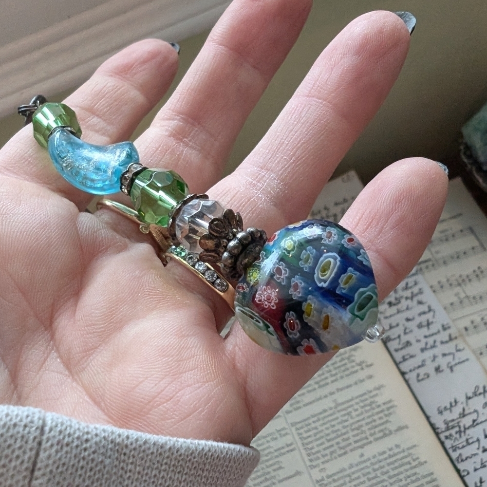 Colorful Beaded Keychain - Picture 5 of 11